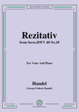 Handel-Rezitativ und Arie,from Serse HWV 40 No.18