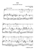 Handel-Arie,from Serse HWV 40 No.20
