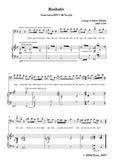 Handel-Rezitativ,from Serse HWV 40 No.22a