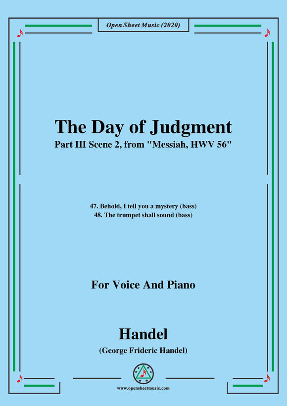 Handel-Messiah,HWV 56,Part III,Scene 2