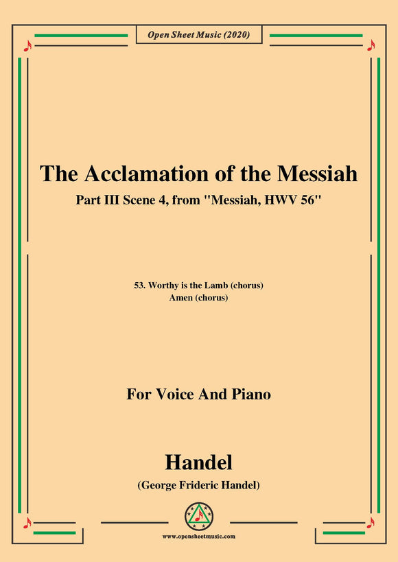 Handel-Messiah,HWV 56,Part III,Scene 4