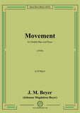 J. M. Beyer-Movement for Double Bass and Piano(1936)