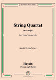 Haydn- String Quartet,in G Major,Hob.III 75