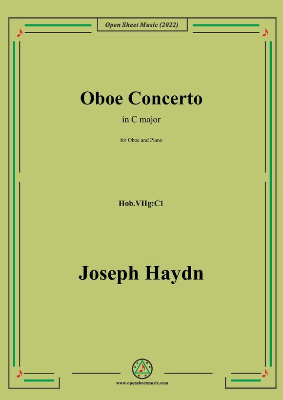 Haydn-Oboe Concerto,in C major,Hob.VIIg:C1