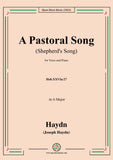 Haydn-A Pastoral Song(Shepherd's Song),Hob.XXVIa:27,in A Major