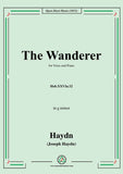 Haydn-The Wanderer,Hob.XXVIa:32,in g minor,for Voice and Piano