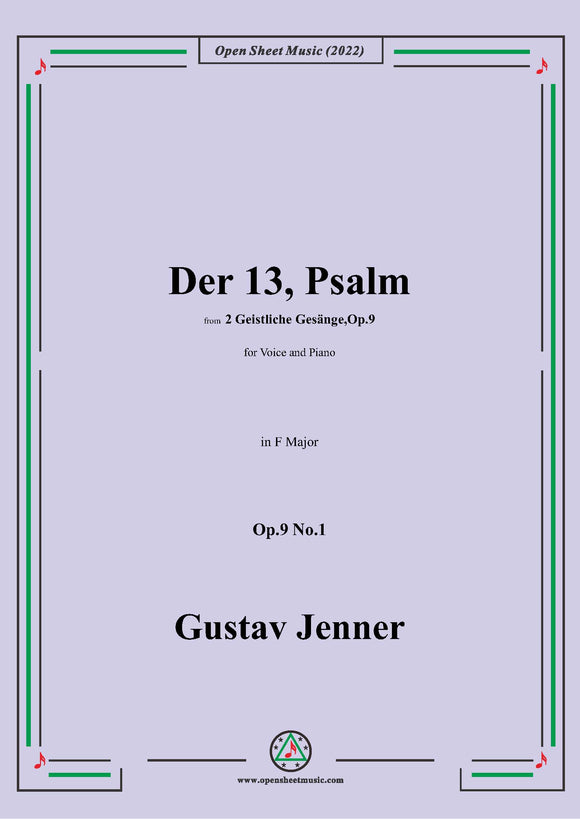 Jenner-Der 13,Psalm