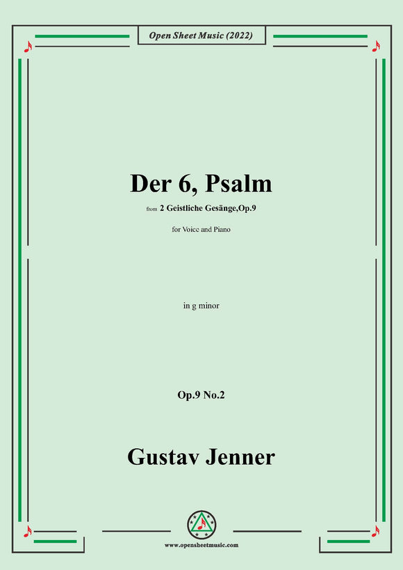 Jenner-Der 6,Psalm