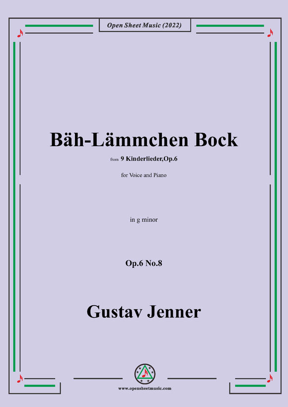 Jenner-Bäh-Lämmchen Bock
