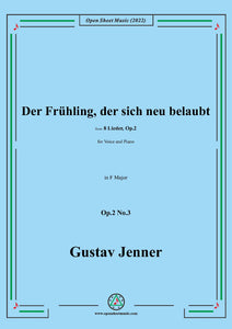 Jenner-Der Frühling,der sich neu belaubt