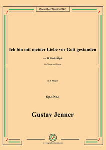 Jenner-Ich bin mit meiner Liebe vor Gott gestanden