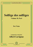 Lavignac-Solfège des solfèges,Volume 10,No.6