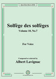 Lavignac-Solfège des solfèges,Volume 10,No.7