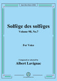 Lavignac-Solfège des solfèges,Volume 9B,No.7