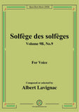 Lavignac-Solfège des solfèges,Volume 9B,No.9