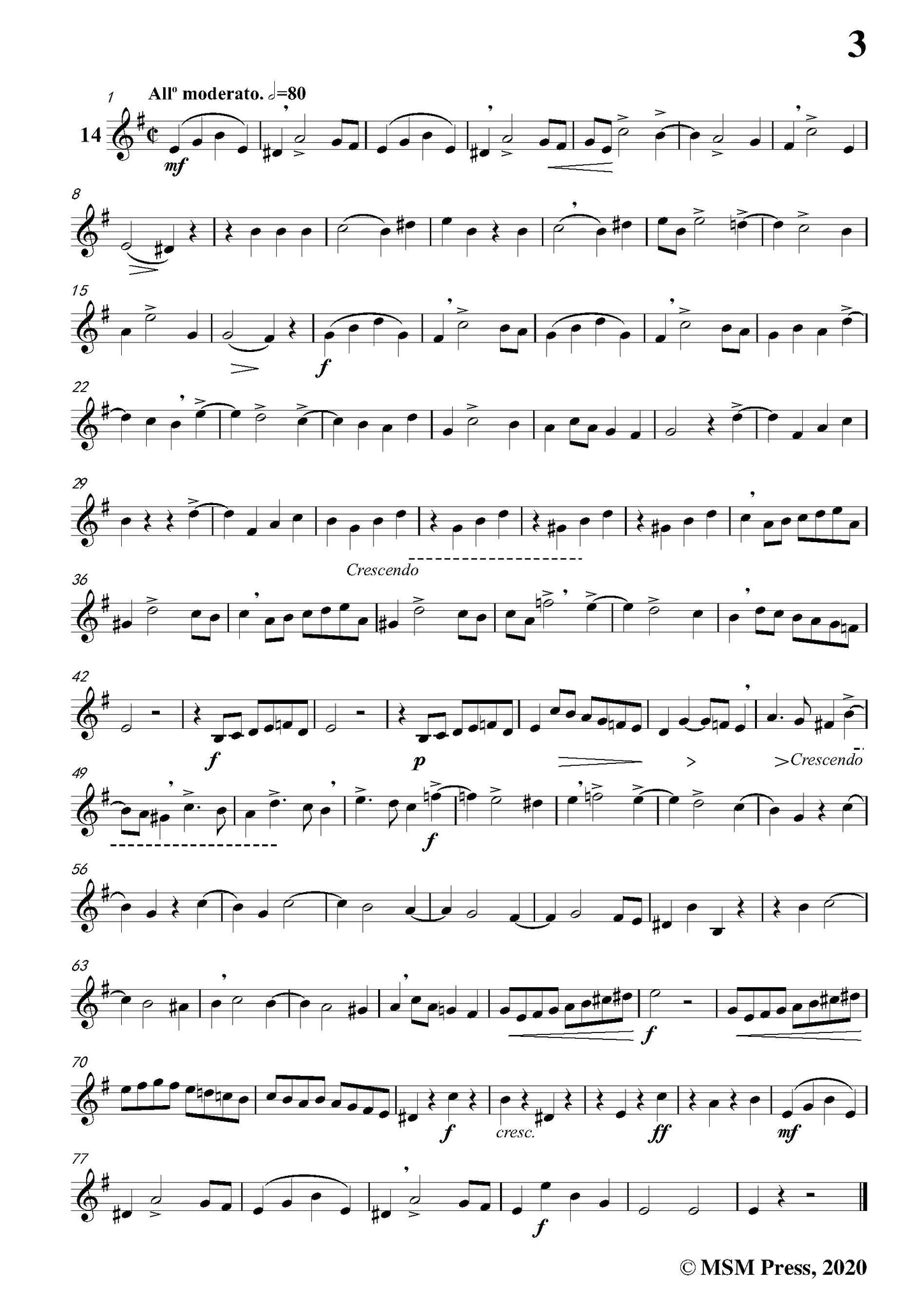 邦楽 Solfege Lavignac Solfège des solfèges,Volume 2A,No.11 20 – Open Sheet Music