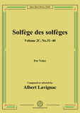 Lavignac-Solfège des solfèges,Volume 2C,No.31-40