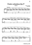Lemoine-Études enfantines(Etudes) ,Op.37, No.33,for Piano