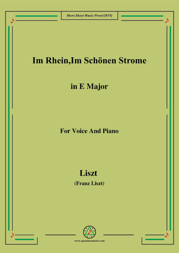 Liszt-Im Rhein,Im Schönen Strome