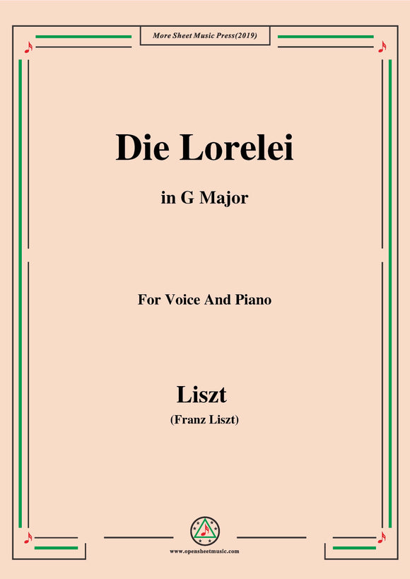 Liszt-Die Lorelei