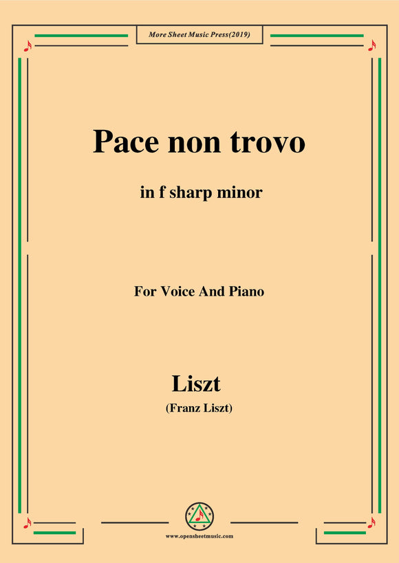Liszt-Pace non trovo