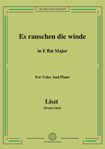 Liszt-Es rauschen die winde