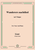 Liszt-Wanderers nachtlied