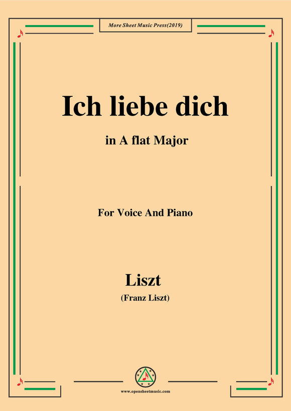 Liszt-Ich liebe dich