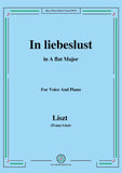 Liszt-In liebeslust