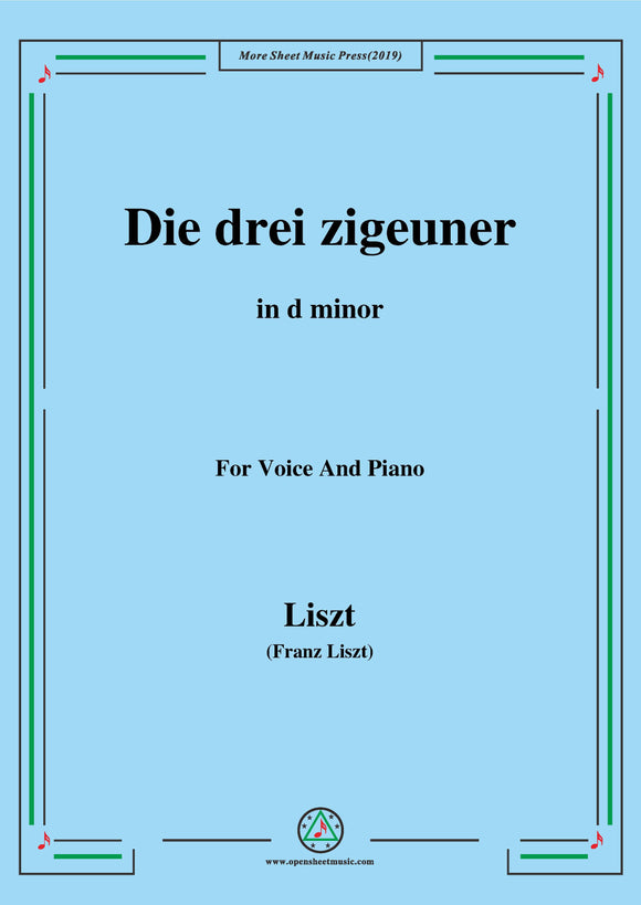 Liszt-Die drei zigeuner
