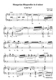 Liszt-Hungarian Rhapsodies,S.244 No.7
