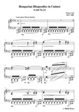 Liszt-Hungarian Rhapsodies,S.244 No.14