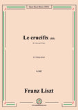 Liszt-Le crucifix III,S.342,in f sharp minor