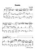 J. B. Loeillet-Sonata,in C Major,for Oboe and Piano