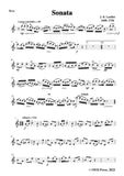 J. B. Loeillet-Sonata,in C Major,for Oboe and Piano