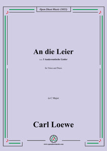 Loewe-An die Leier