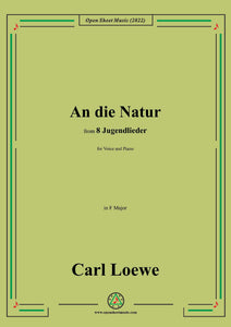 Loewe-An die Natur