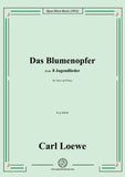 Loewe-Das Blumenopfer