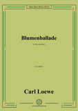 Loewe-Blumenballade