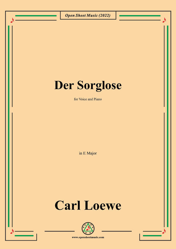 Loewe-Der Sorglose