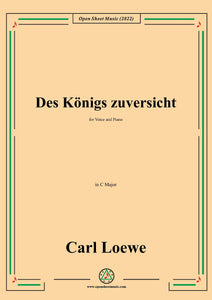 Loewe-Des Konigs zuversicht