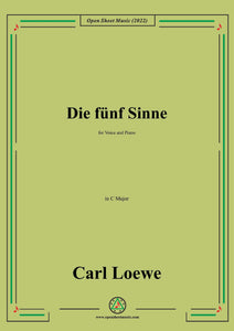 Loewe-Die funf Sinne