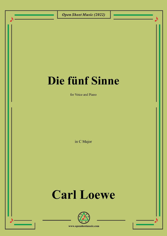 Loewe-Die funf Sinne