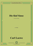 Loewe-Die funf Sinne