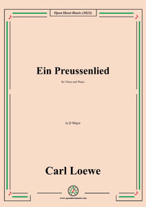 Loewe-Ein Preussenlied