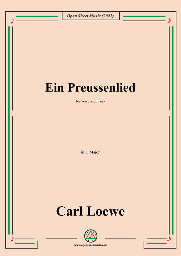 Loewe-Ein Preussenlied