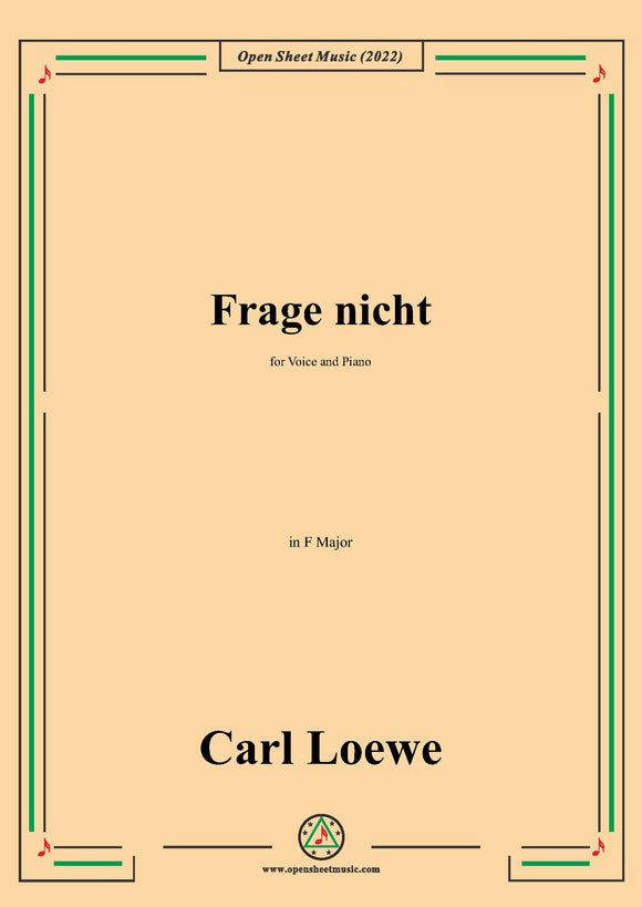 Loewe-Frage nicht