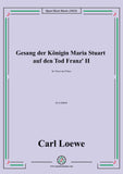 Loewe-Gesang der Konigin Maria Stuart auf den Tod Franz II