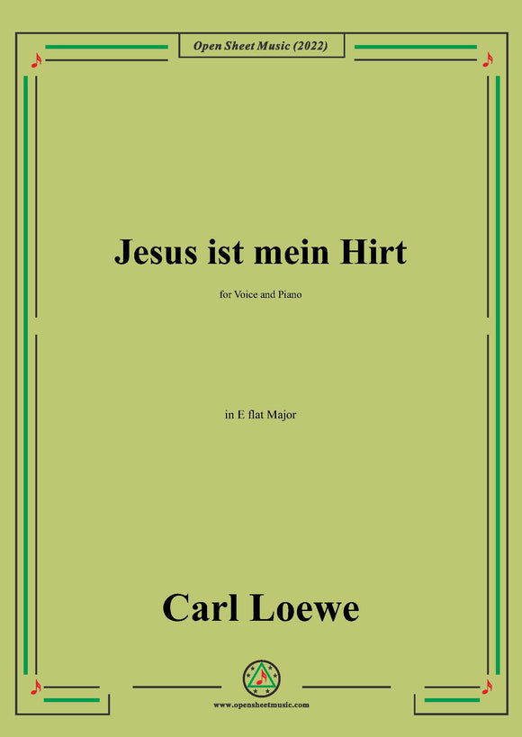 Loewe-Jesus ist mein Hirt