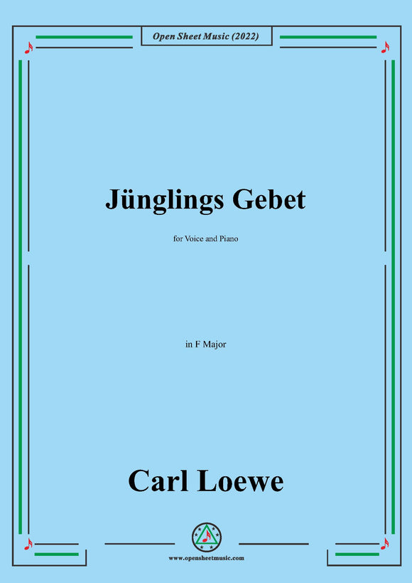 Loewe-Junglings Gebet